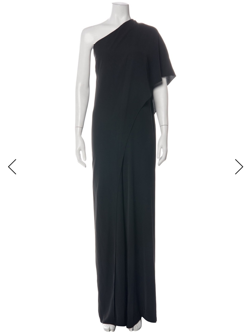 NWT Ralph Lauren Black One-Shoulder Jumpsuit